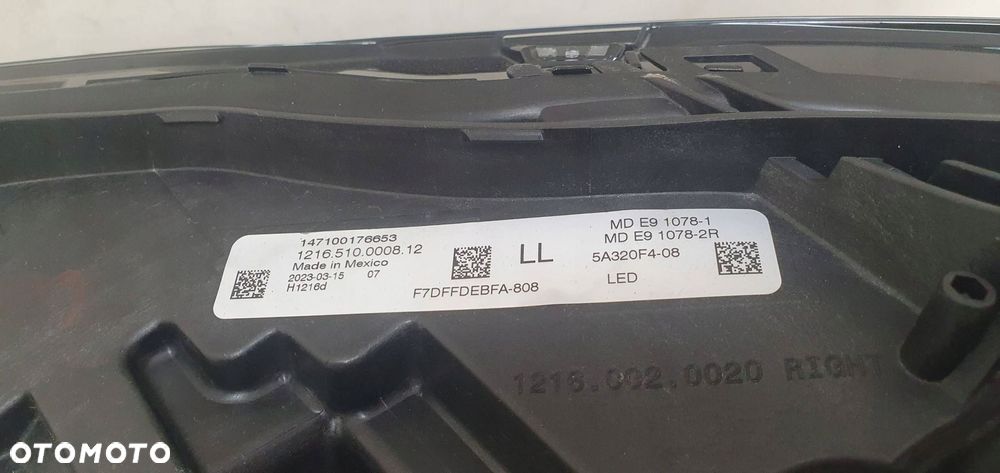 lampa przód przednia lewa prawa bmw 2 g42 gold złota 5a320f4-08 5a320f3-08 - 6