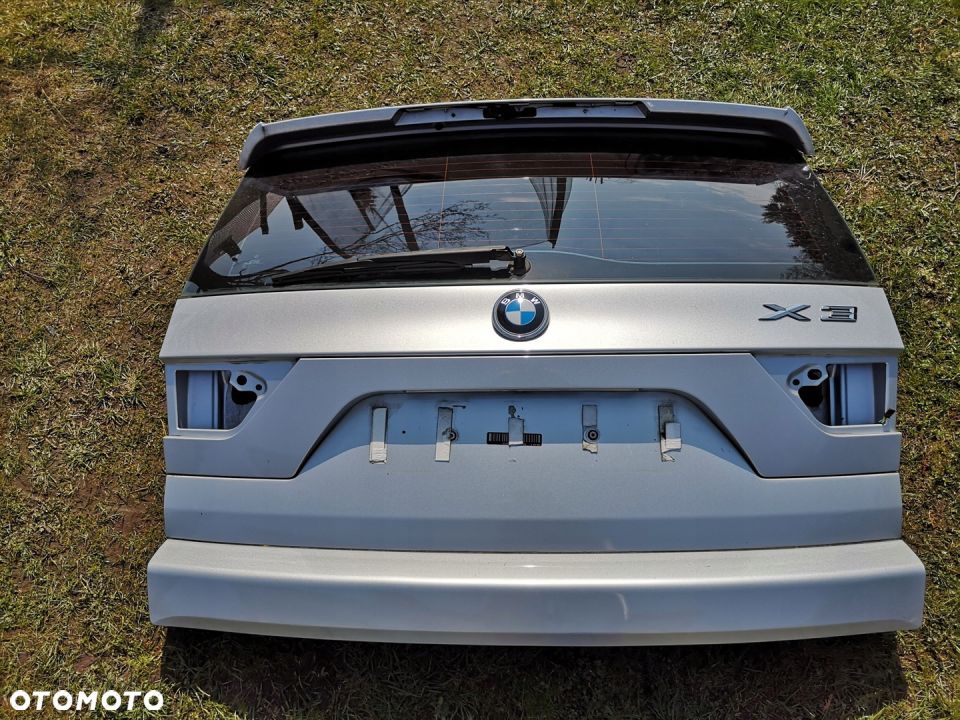 KLAPA TYLNA BAGAŻNIKA BMW X3 E83 TITANSILBER 354 - 1