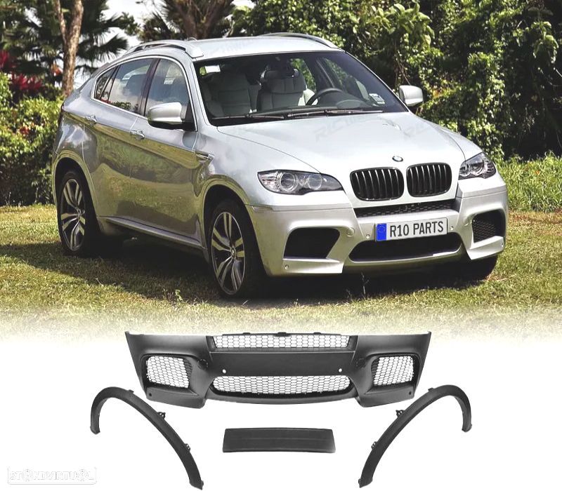 PÁRA-CHOQUES FRONTAL BMW X5 E70 10-13 LOOK M - 1