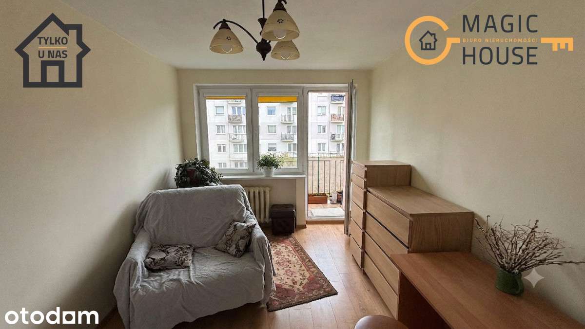 2 pokoje z balkonem | Przymorze | do odświeżenia