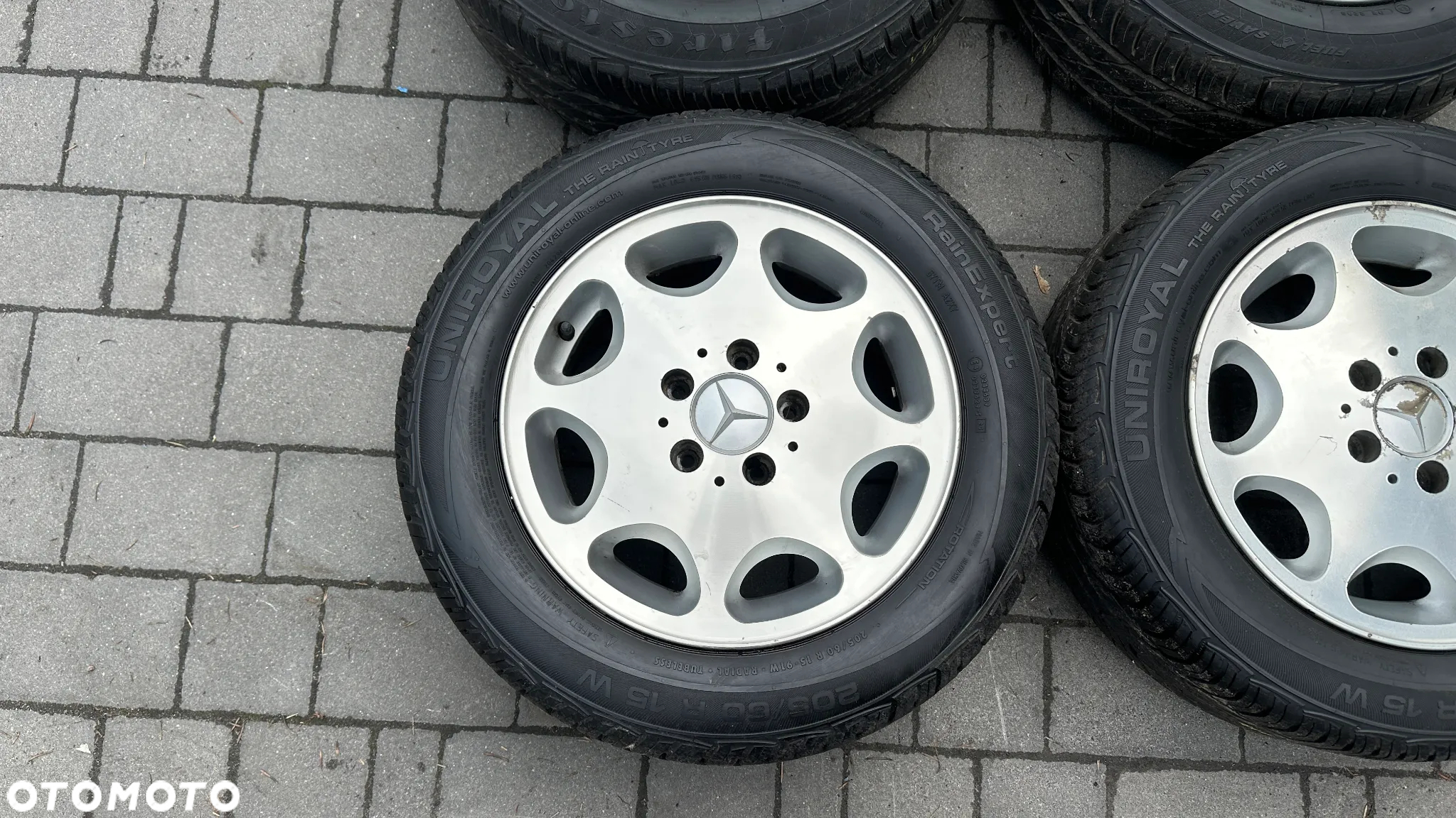 Koła r15 5x112 205/60 mercedes felgi alufelgi ET41 - 4