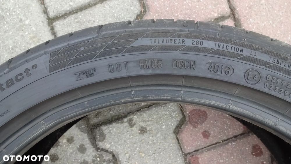 Opona letnia 2 szt. Continental ContiSportContact 5 195/45R17 81 W opony - 9