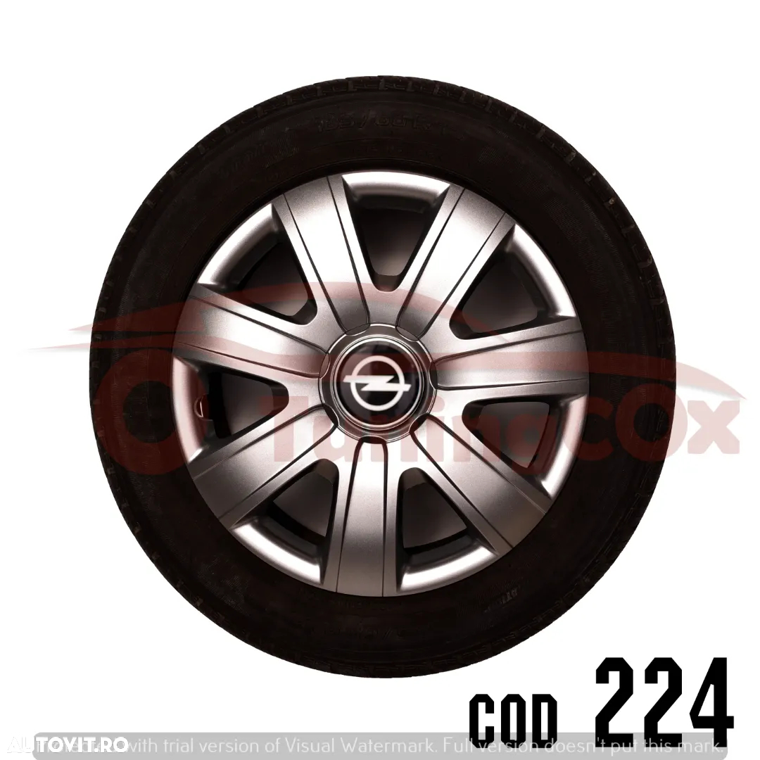 Capace roti OPEL r14  la set de 4 buc ,Capace janata aliaj - 9