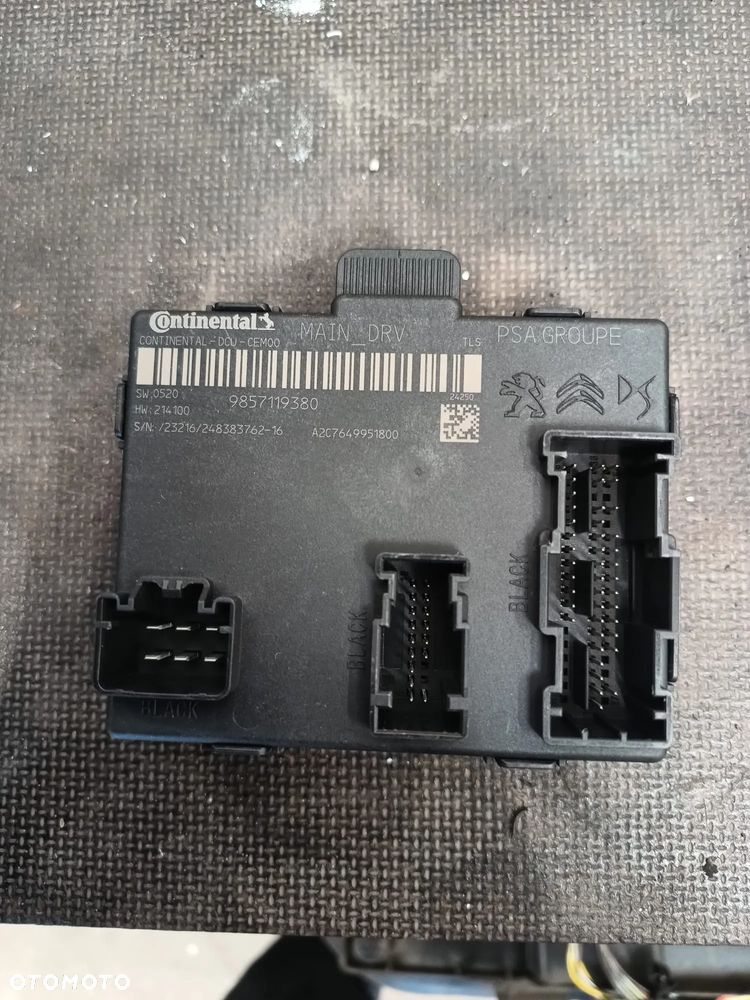 OPEL ASTRA L MODUŁ DRZWI LEWY PRZÓD 9857119380 - 1