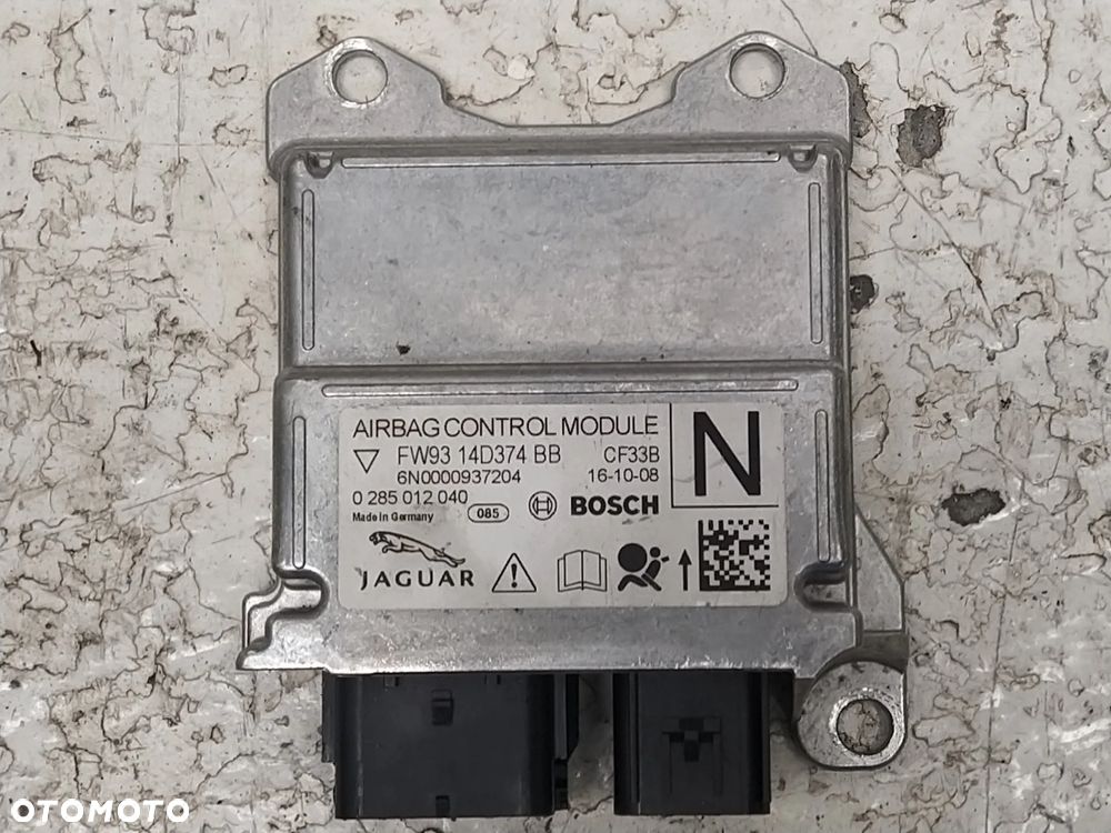 JAGUAR XJ X351 MODUŁ SENSOR STEROWNIK AIRBAG PODUSZKI POWIETRZNEJ ORYGINAŁ - 2