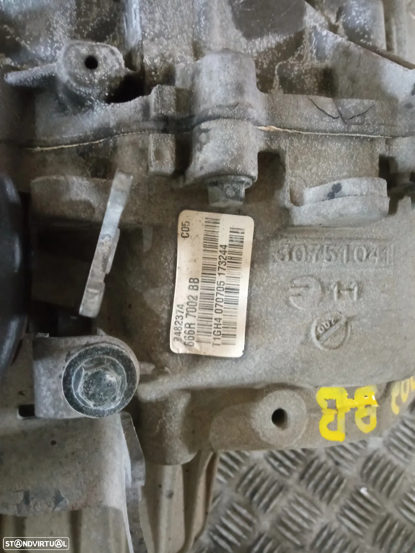 Caixa de velocidades Volvo S60 e V70 2.4D D5 REF: 666R 7002 BB - 3