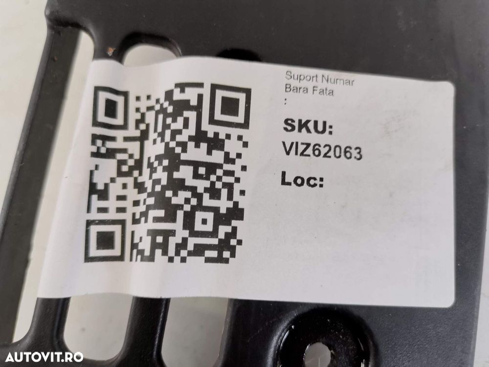 Suport Numar Bara Fata   Mitsubishi L200 Original In Stare Buna - 8