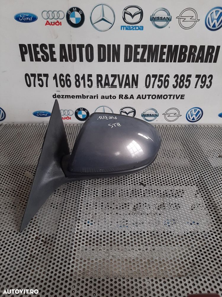 Oglinda Stanga Electrica Mazda 6 Facelift Dupa 2008 Volan Dreapta Vanduta De Firma Cu Garantie Livr - 4