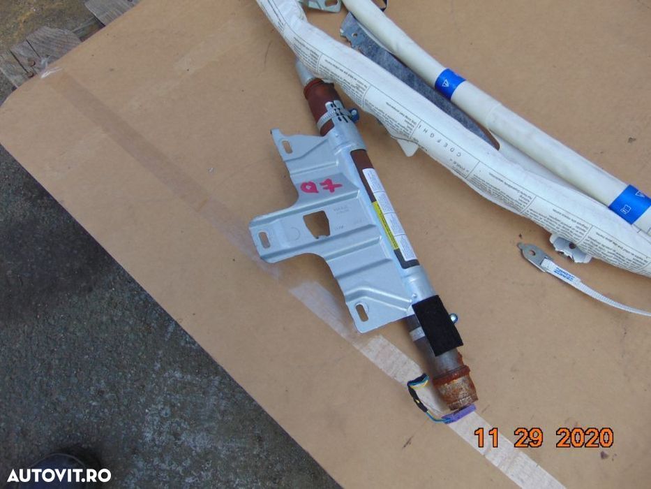 Airbag cortina Audi Q7 2006-2015 airbag lateral stanga dreapta dezmemb - 1