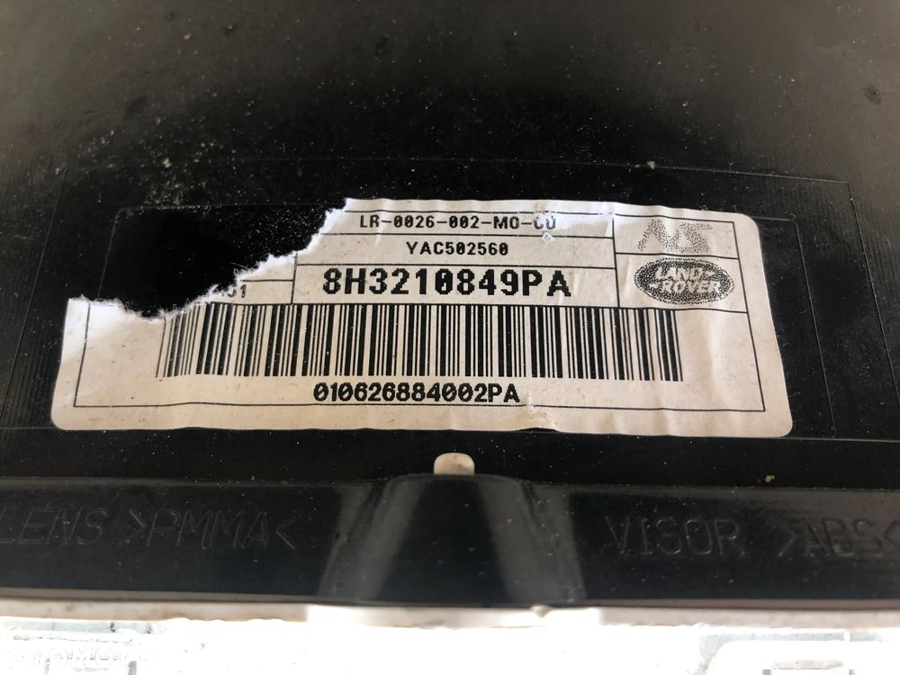 Licznik 8H32-10849 RHD Range Rover Sport L320 2.7 TDV6 - 2