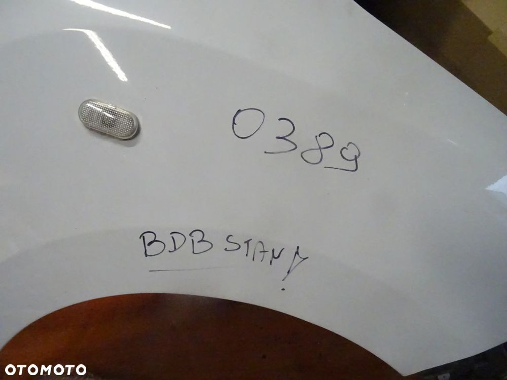 DACIA LODGY DOKKER BLOTNIK PRAWY BIALY O389 STAN BDB JAK NOWY - 4