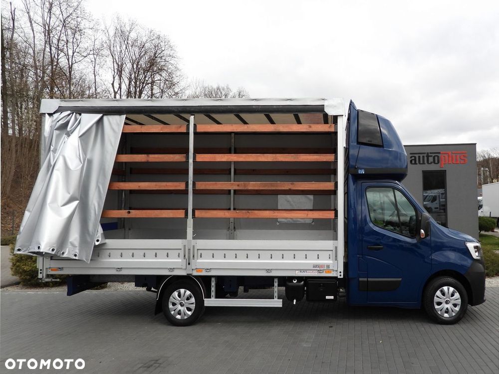 Renault MASTER PLANDEKA 10 PALET WEBASTO TEMPOMAT LEDY PNEUMATYKA KLIMATYZACJA  165KM - 9
