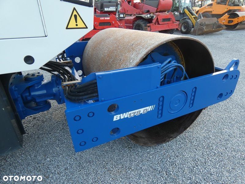 Bomag BW178D-3 / Guma - Stal / Walec Drogowy / Super Stan / 2600mtg / - 27