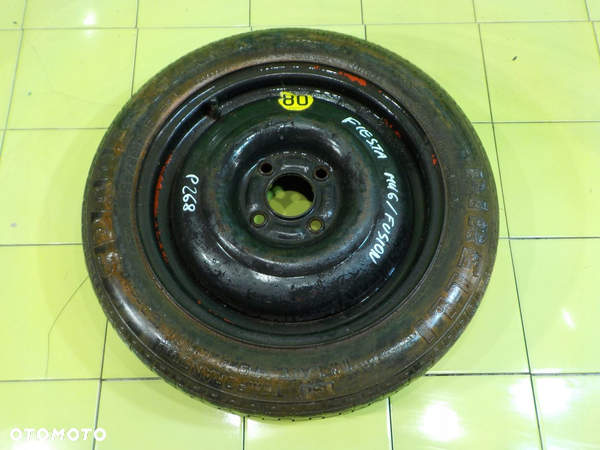 FORD FIESTA MK6 FUSION kolo dojazdowe 125/80/15 4x108