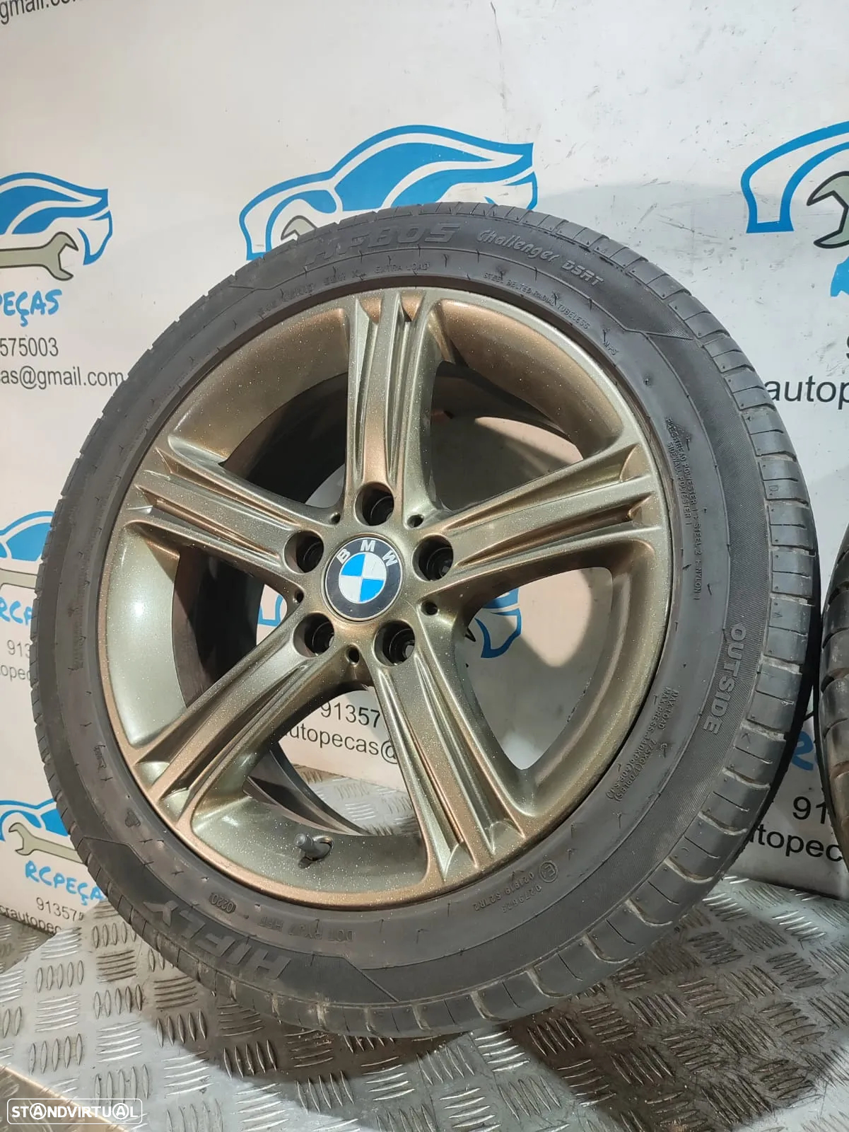 - Jantes 17 Polegadas Originais BMW Style 393 - 5x120 - 36116796242 | 6796242 - F20 | F21 | F30 | F31 | F32 | F33 | F36 - 11