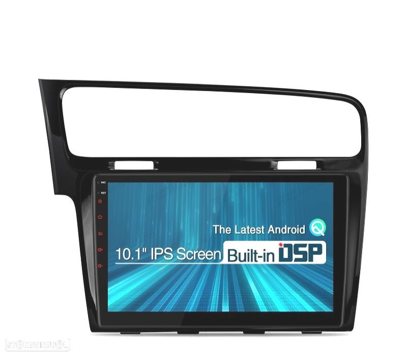 AUTO RADIO GPS 10" TÁCTIL PARA VOLKSWAGEN VW GOLF VII ANDROID 12 HDMI CANBUS BLUETOOTH FULL RCA - 9