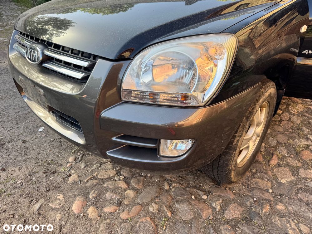 Kia sportage II 04- LAMPA MASKA ZDERZAK BŁOTNIK PAS BELKA WZMOCNIENIE CHŁODNICA KOLOR 9P - 3