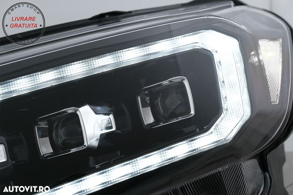 Faruri LED Light Bar Dynamic Start-up Display Ford Ranger Raptor (2015-2020) LHD N- livrare gratuita - 7