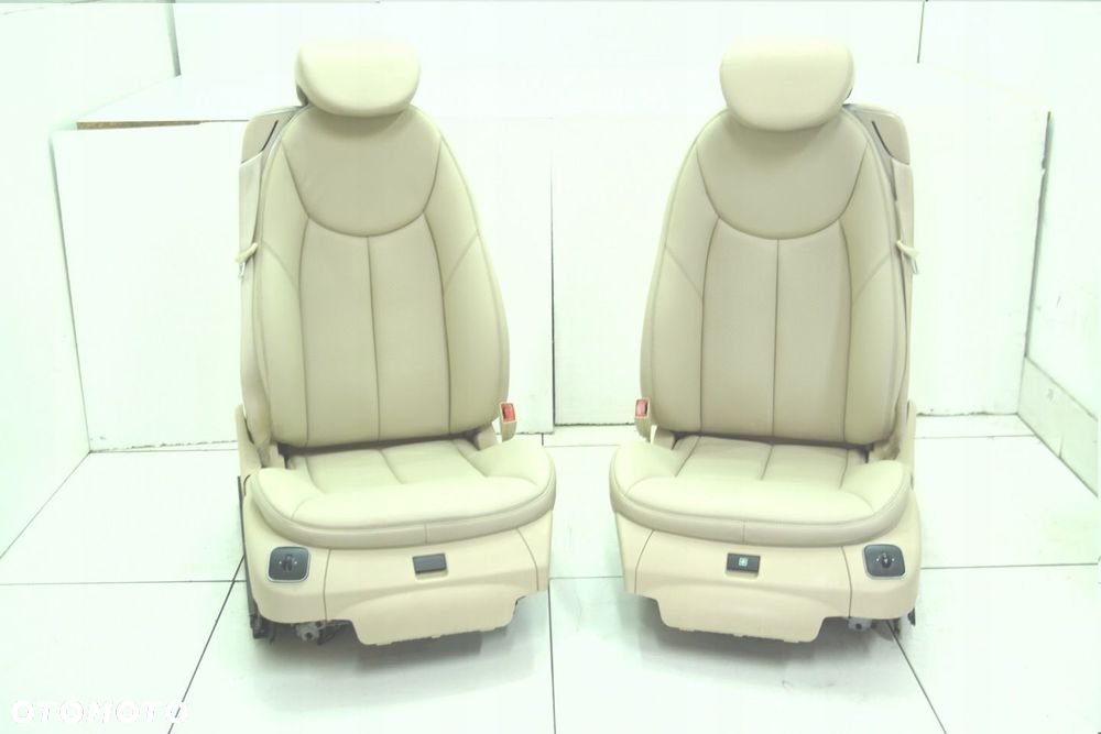 FOTELE FOTEL PASAZER KIEROWCA KOLOR BEIGE 205A WENTYLOWANE MERCEDES SL R230 - 2