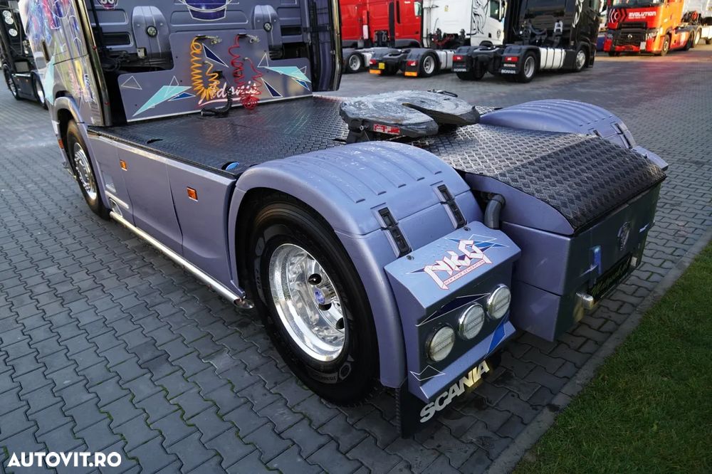Scania S 580 / V8 / EDIȚIE LIMITATĂ ORIGINALĂ / NR. 010 / RETARDER / I-PARK COOL / AER COMPLET MATIC / PIELE / EXPRESS / - 13