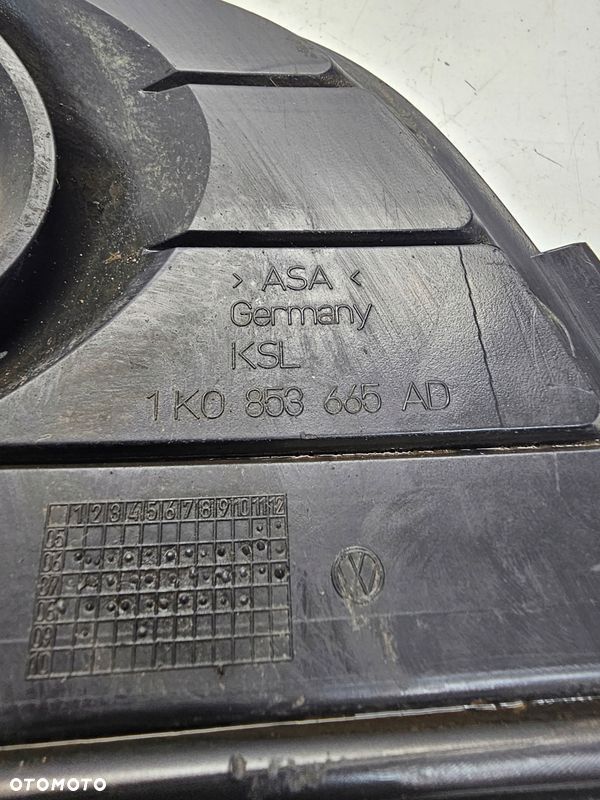 KRATKA ATRAPA ZDERZAKA LEWA VW GOLF V GT 1K0853665AD - 11