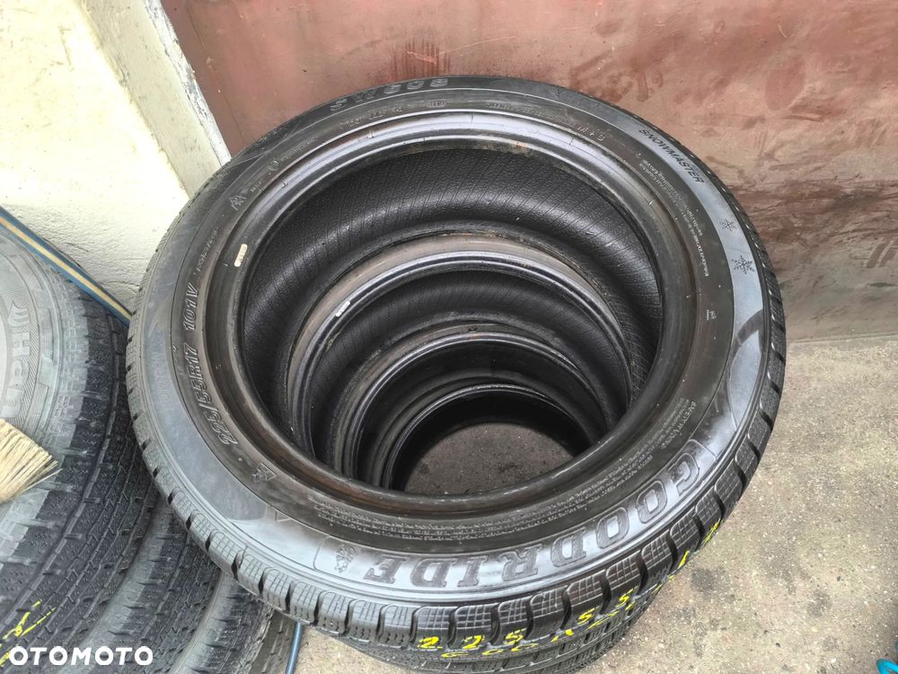 225/55R17 101V Opony Zimowe Zima GOODRIDE SNOWMASTER SW608 5,5mm Legnica ALU-RAD 225/55 - 9