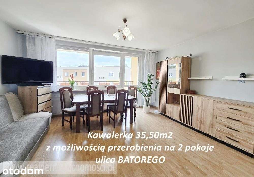Kawalerka z możliwością przerobienia na 2 pokoje