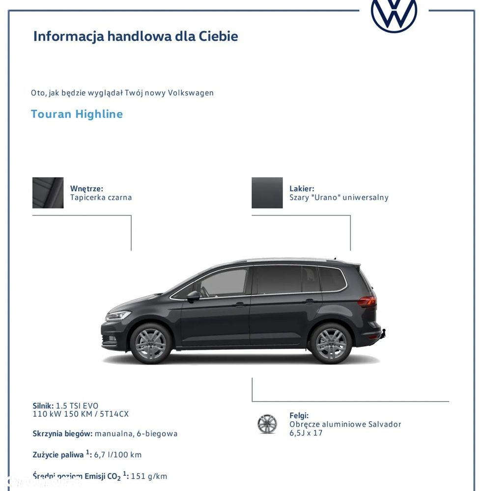 Volkswagen Touran 1.5 TSI EVO Highline - 12