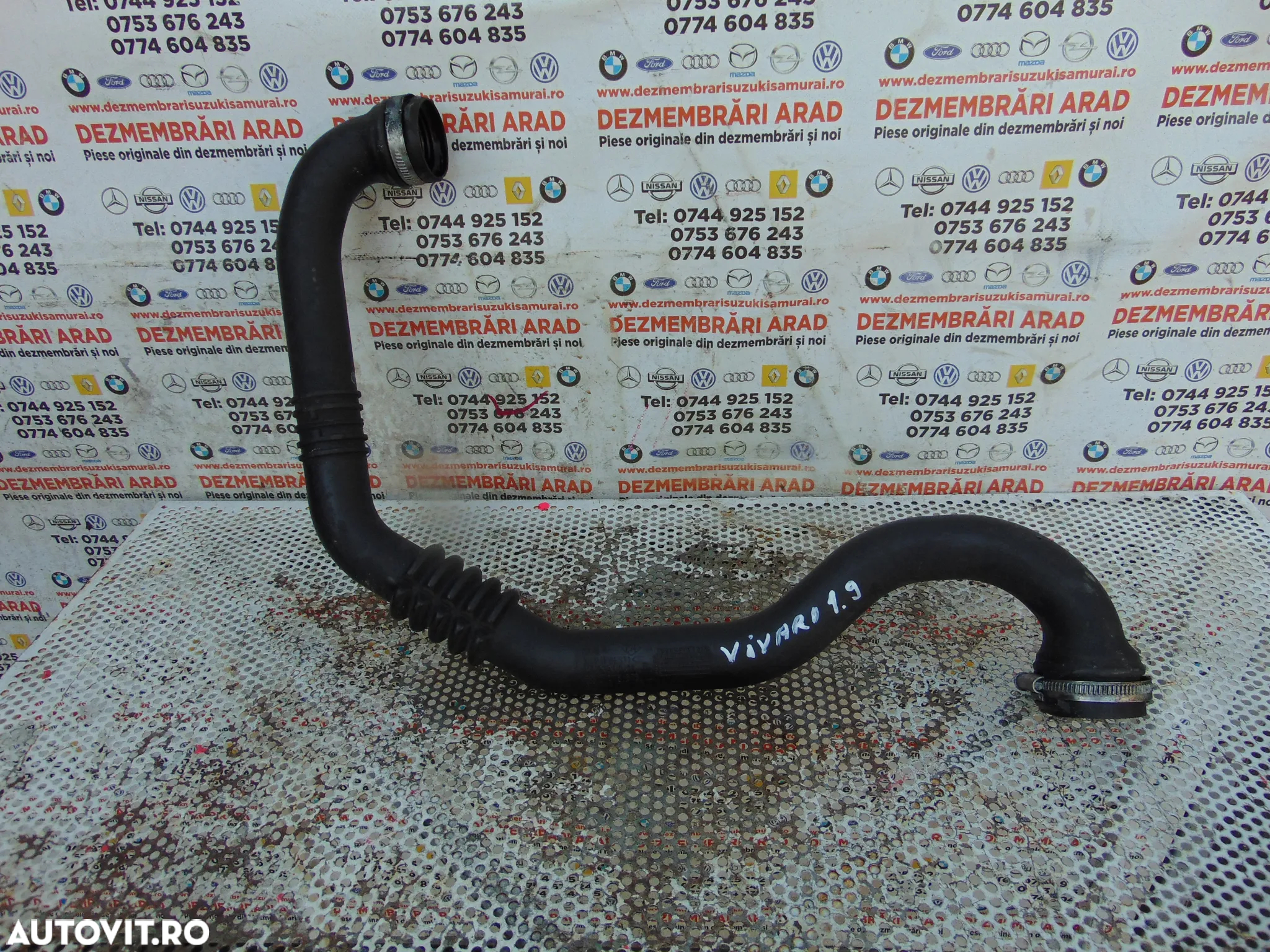 Conducta intercooler Opel Vivaro 1.9 Renault Trafic nissan primastar furtun cod 8200273825 - 2