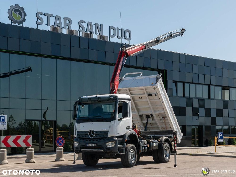 Mercedes-Benz Arocs 1932 4x4 Fassi F120 HDS Wywrotka - 5