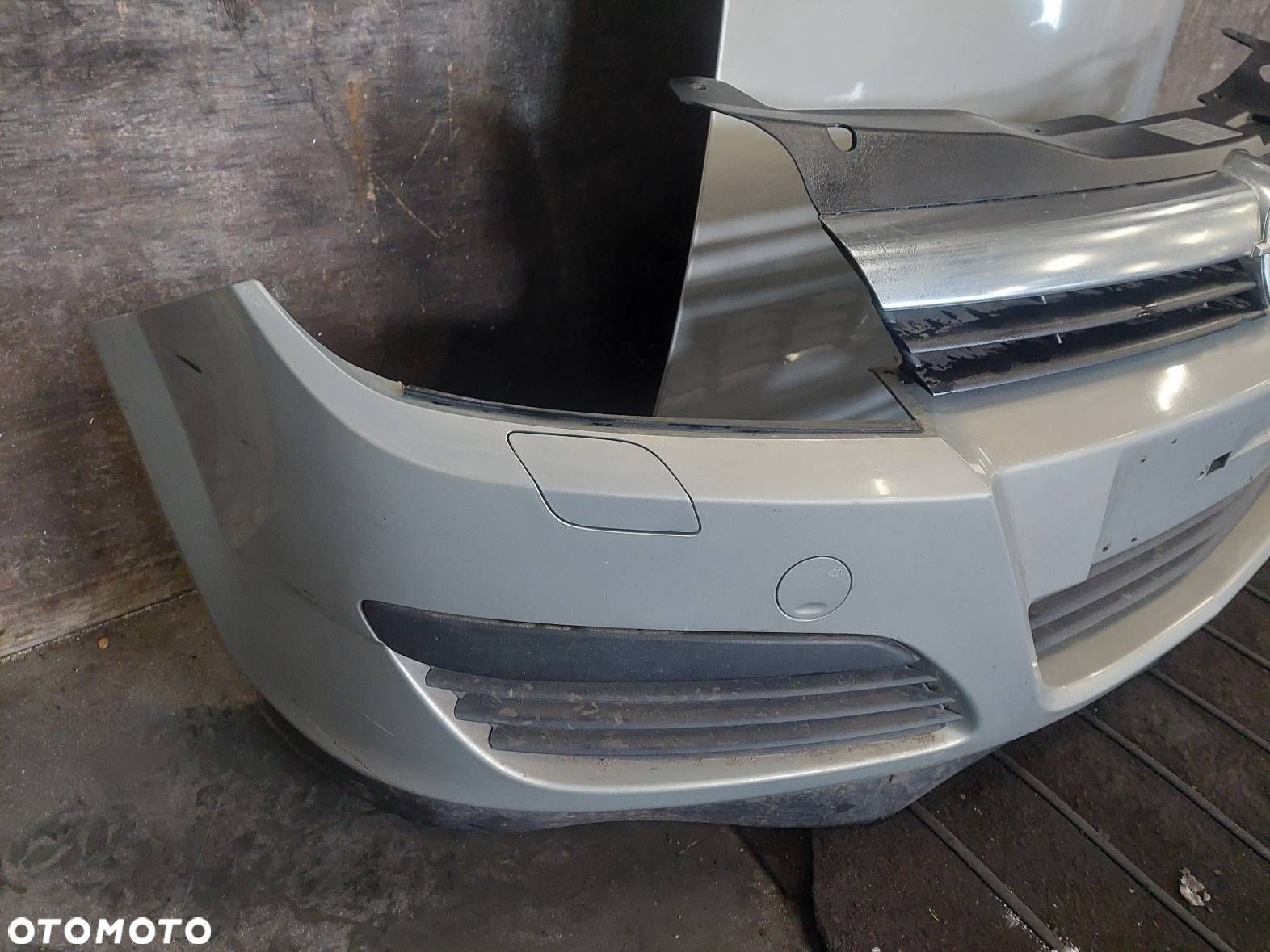 KOMPLETNY PRZÓD MASKA ZDERZAK BŁOTNIKI LAMPY OPEL ASTRA H Z167 - 11