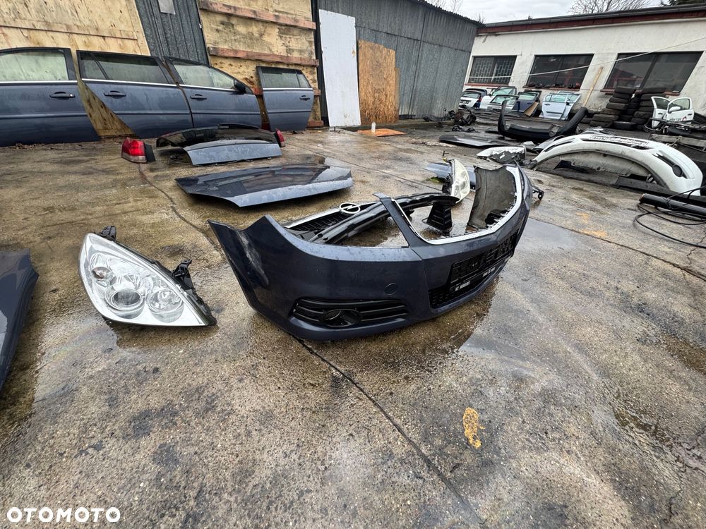 Opel Vectra c kod lakieru Z168 lampy przód soczewki zderzak przedni przód vectra c lift grill błotnik prawy lewy maska belka klapa bagażnika klapa tylnia drzwi lampy tył tylnie - 4