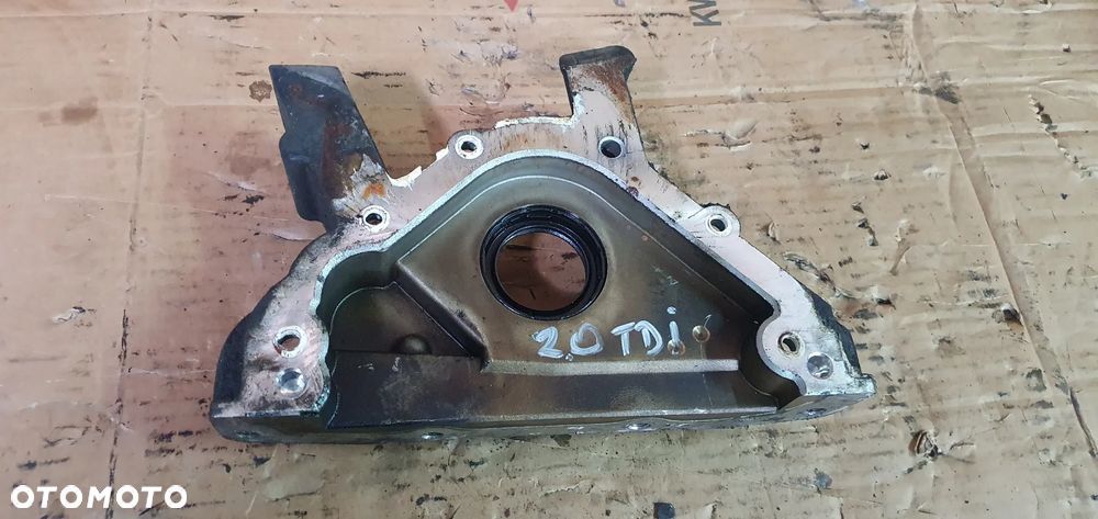 Obudowa uszczelniacz wału osłona VW Audi Skoda Seat 2.0 TDI 038103153Q - 6