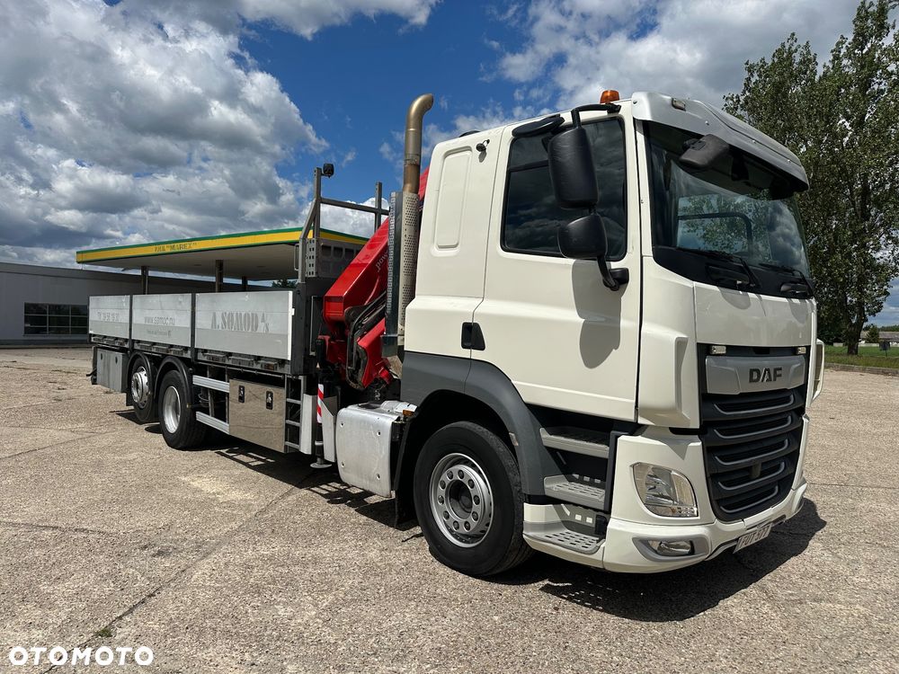 DAF CF 430  6X2 org,173 tys.km. HDS HMF 2620K5 - 5