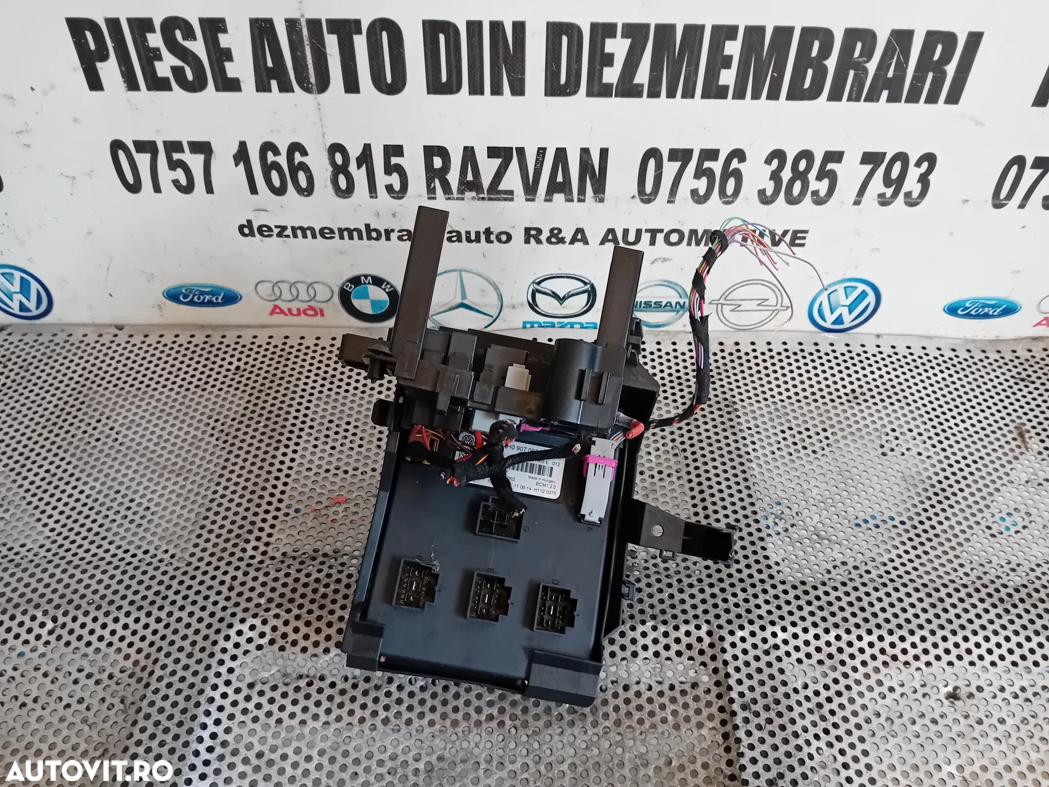 Calculator Modul Confort Audi A6 C7 A5 A8 A4 Cod 4H0907063CE Motor CNH CUtie Automata NYU - 3