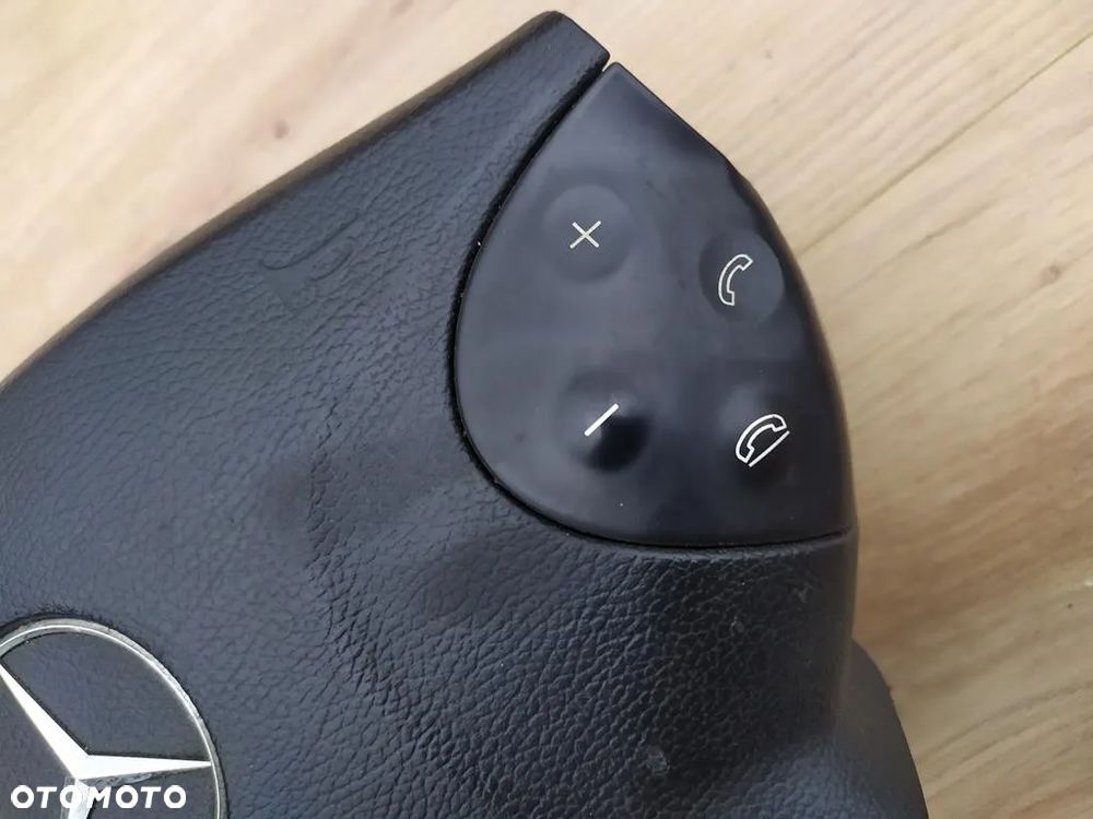 MERCEDES W211 AIRBAG KIEROWNICY PODUSZKA KIEROWCY CZARNA - 4