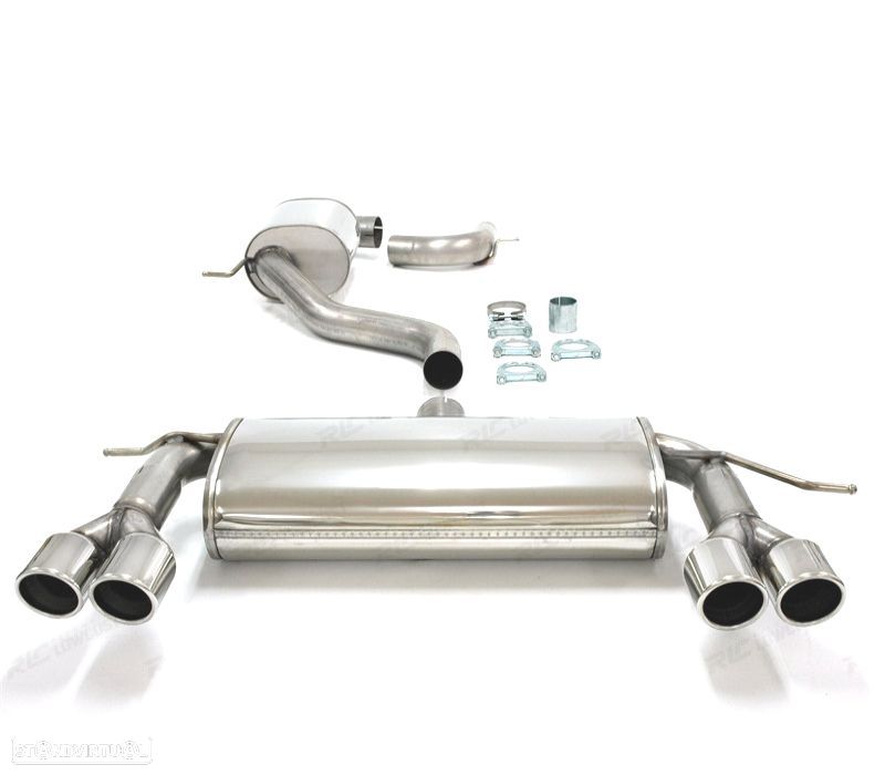 PANELA DE ESCAPE VOLKSWAGEN VW SCIROCCO MK3 08-14 DOBLE - 1