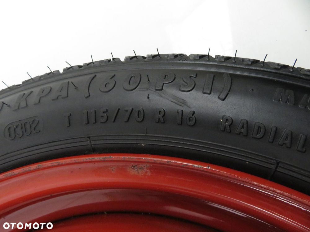 Koło dojazdowe 16'' Saab Opel 5x110 - 4