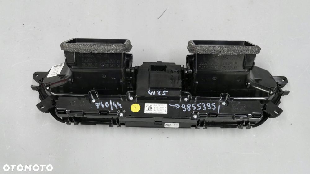 bmw f40 f44 panel klimatyzacji kratka nawiewu środkowa 4a0ede7 9855395 - 5