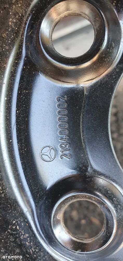 Koło zapasowe dojazdówka zapas A2194000002 5x112 T155/70 ET34 R17 Mercedes E Klasa W211 - 16