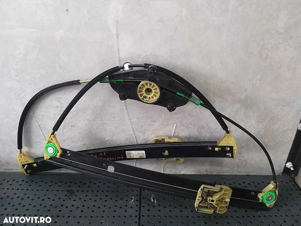 Macara geam electric stanga fata audi a4 b8 8k 8k0837461a - 1