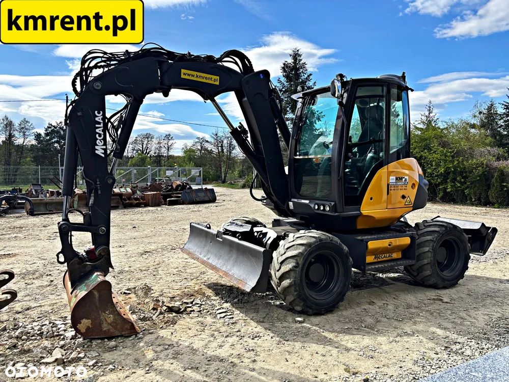 Mecalac 9 MWR KOPARKA KOŁOWA 2018R. MTH: 4099 | MECALAC 11 KOMATSU PW 98 TEREREX TW 95 110 WACKER NEUSON 100 YANMAR - 21