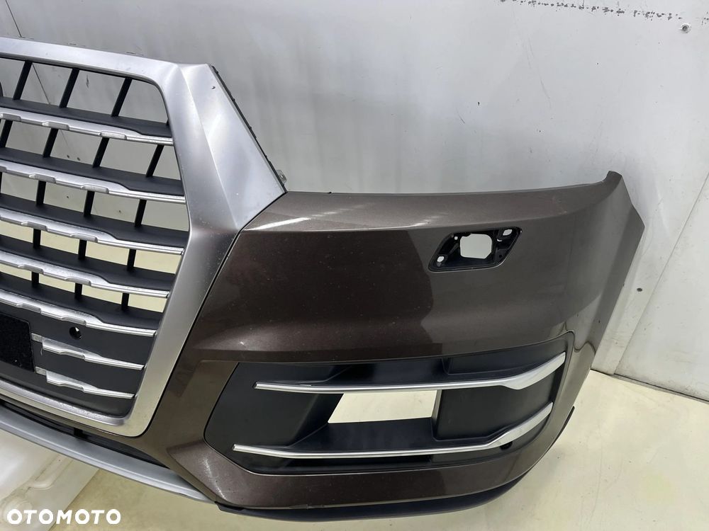 Zderzak przedni Audi Q7 2 II 15-19r. przód 6XPDC spryski 4M0807437L - 5
