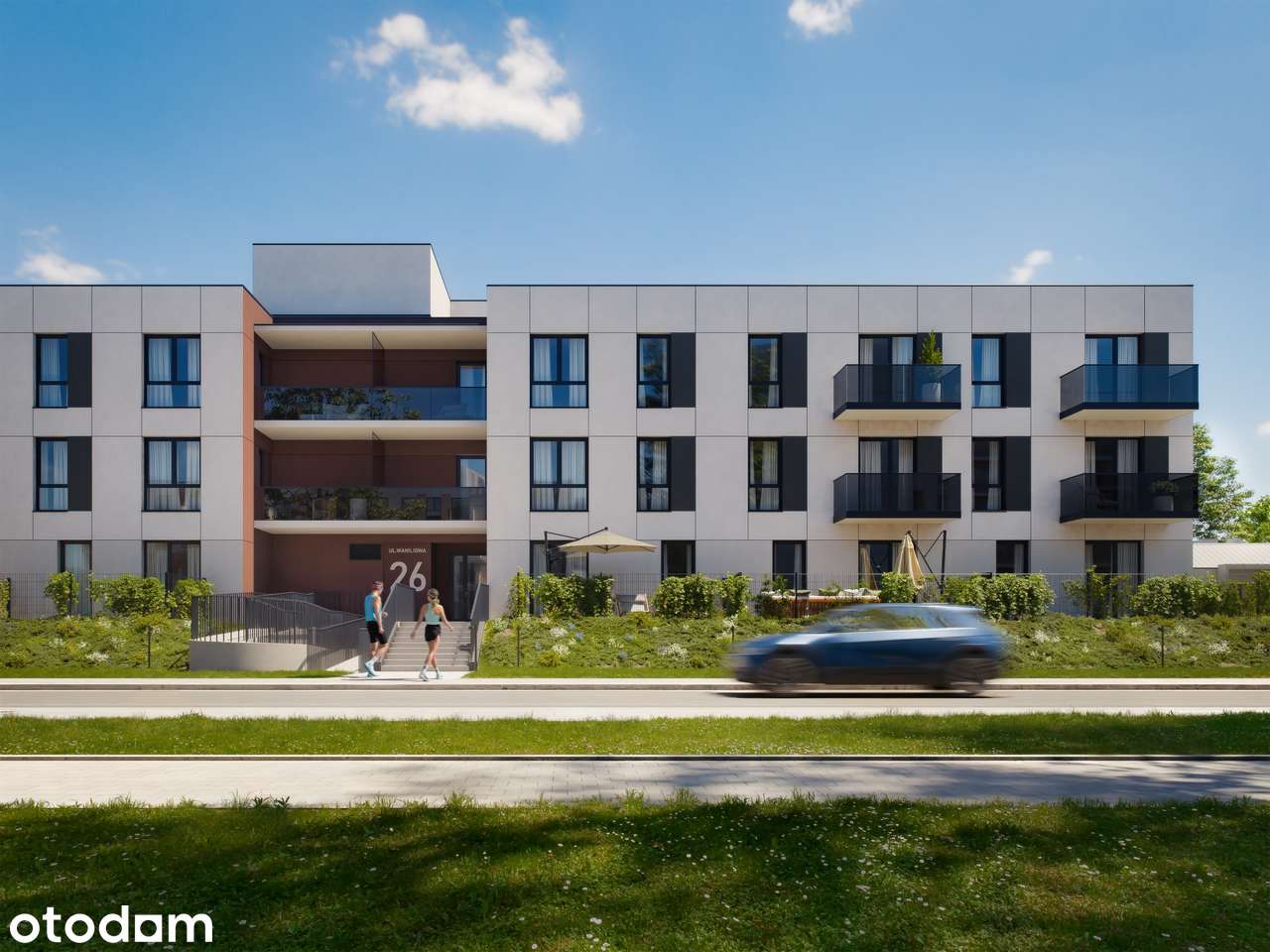 4 pokoje + balkon | 67,59 m2 | taras na dachu | ul. Waniliowa, BEZ PCC