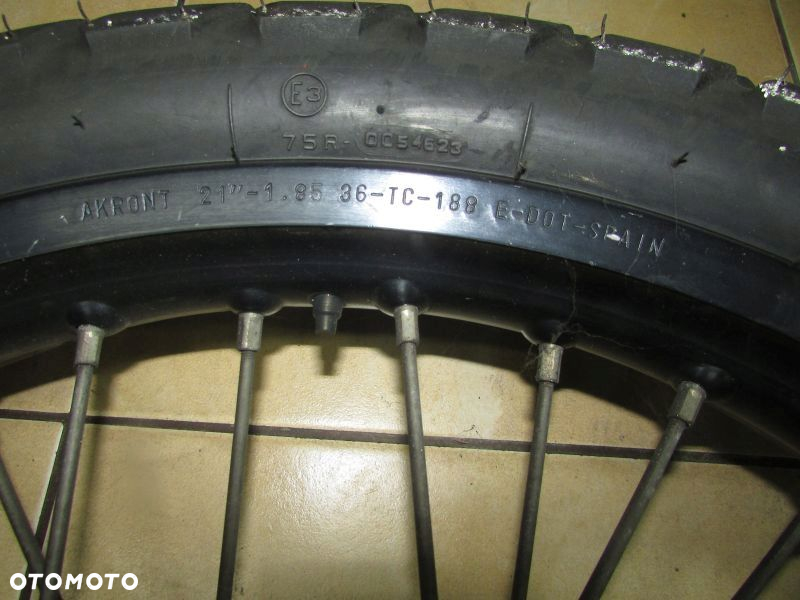CAGIVA ELEPHANT AKRONT 19 FELGA KOŁO PRZÓD - 2