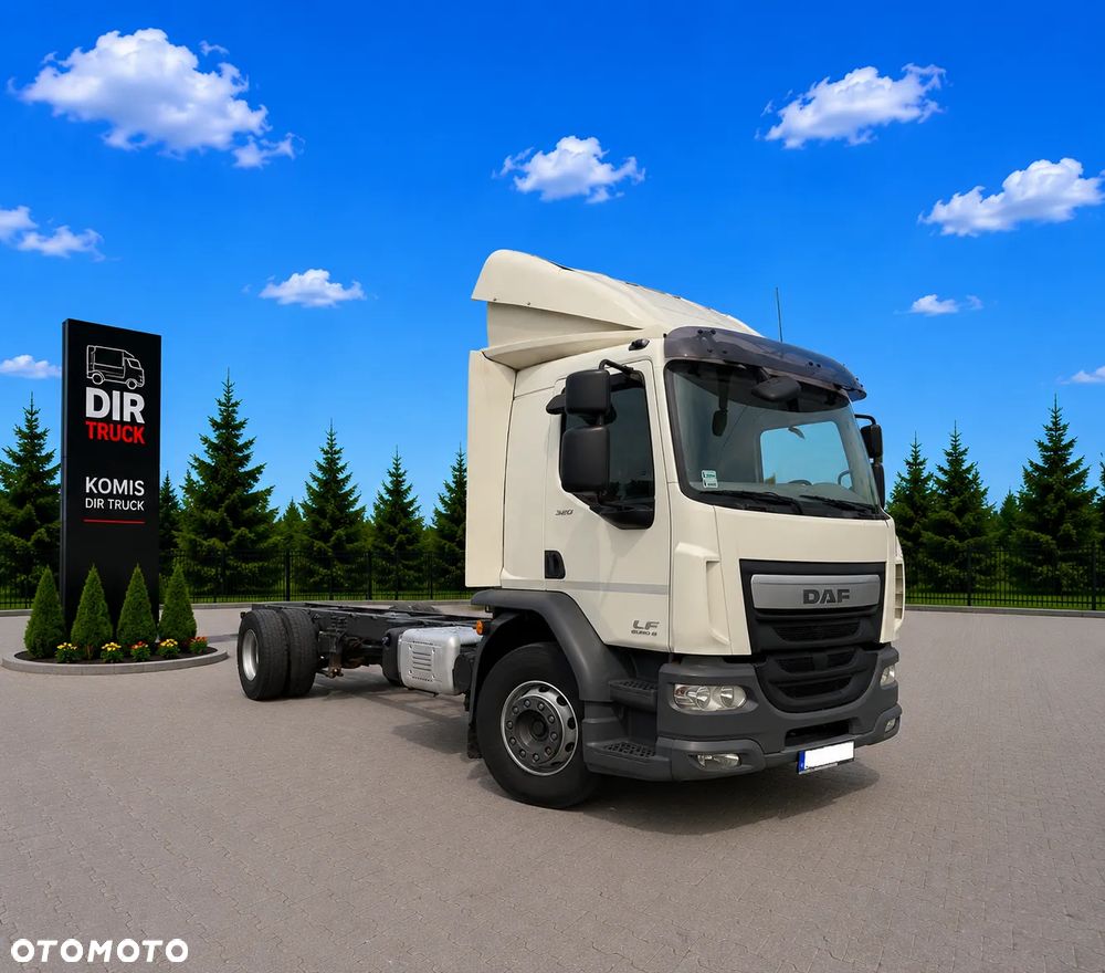 DAF LF 320 FA 119/ZFC AUTOMAT, EURO6, 2017 ROK, RAMA DO ZABUDOWY, DMC 18000kg, Kabina Sypialna - 3