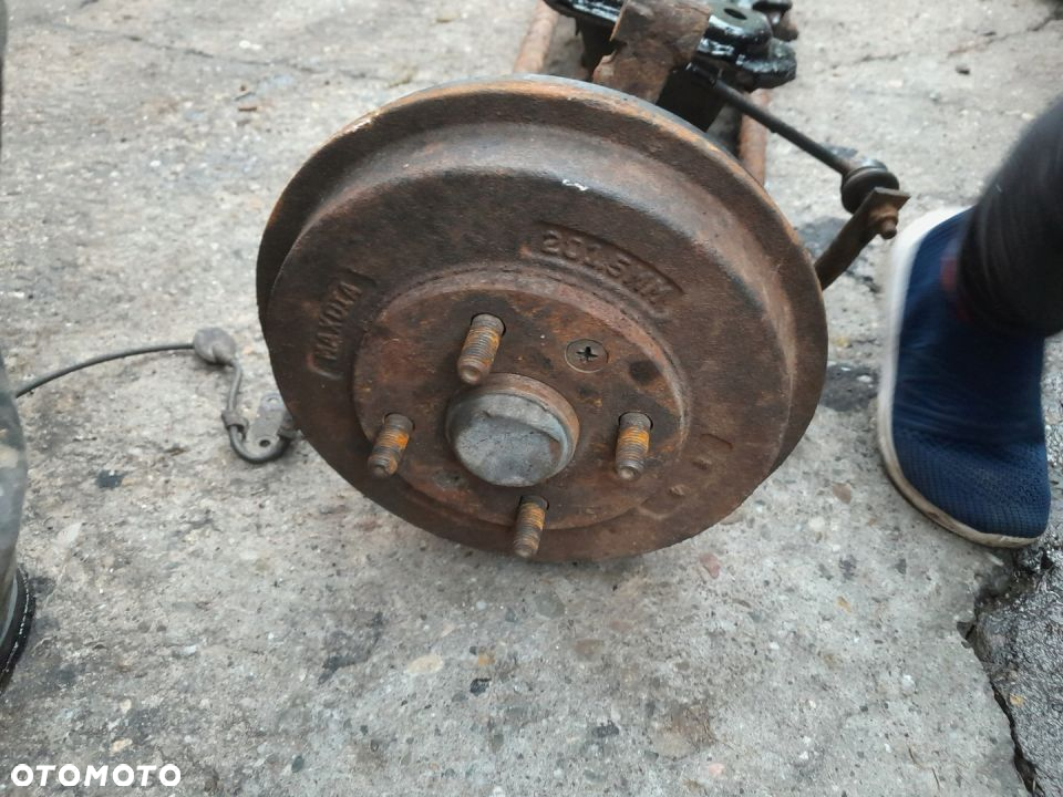 Mazda 323 323f BJ 98-03 Sanki belka wahaczami tył - 8