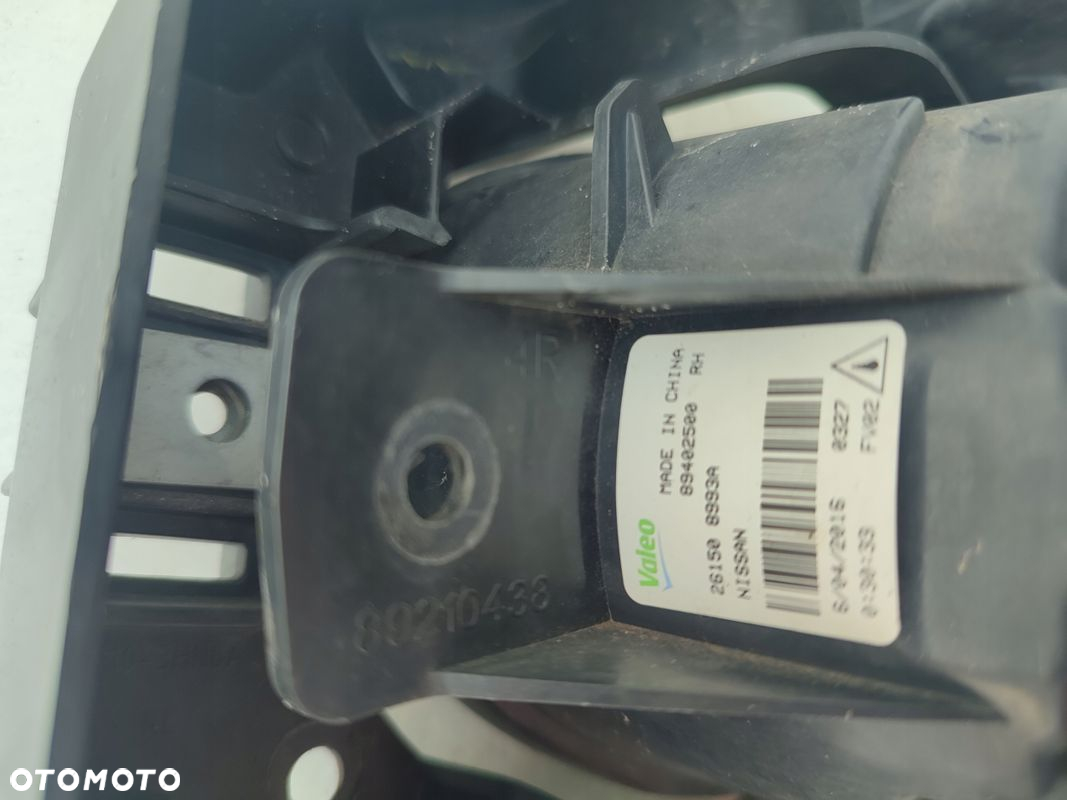 Halogen lewy zderzaka NISSAN MICRA IV K13 LIFT 13-16 - 2