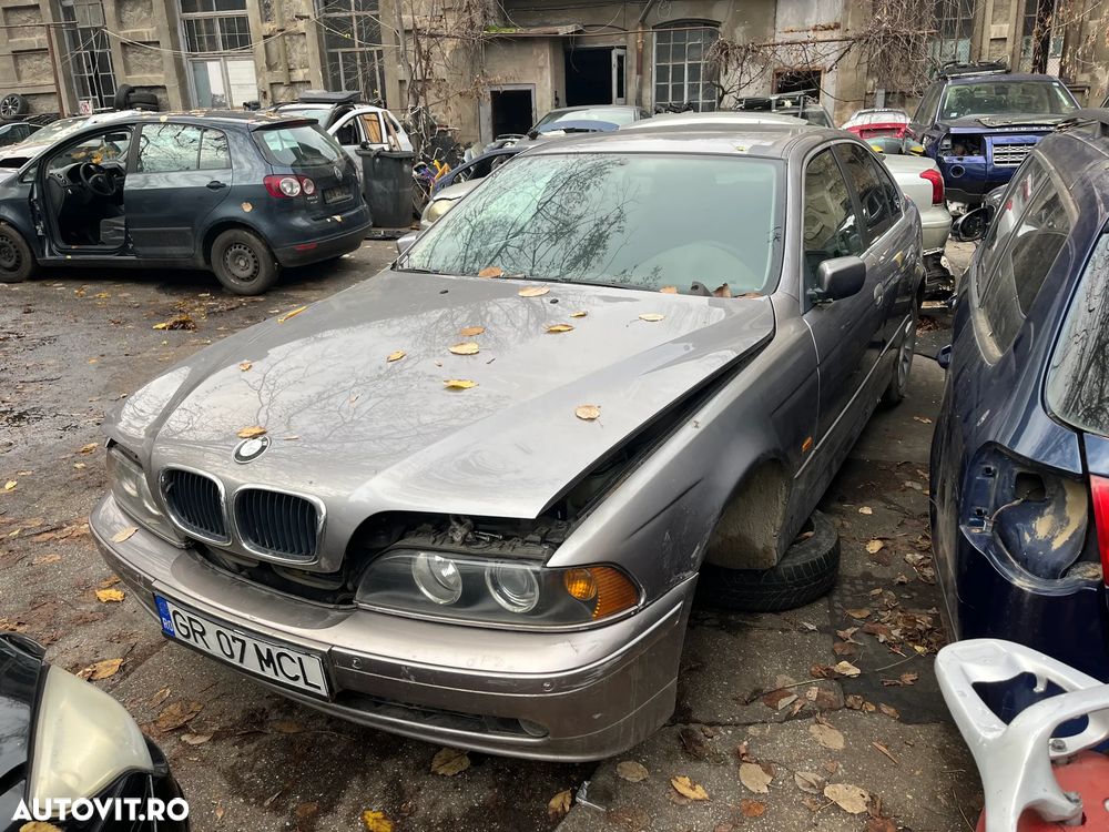 Dezmembrez Bmw 525d E39 sedan facelift 2,5 diesel 163CP gri - 8