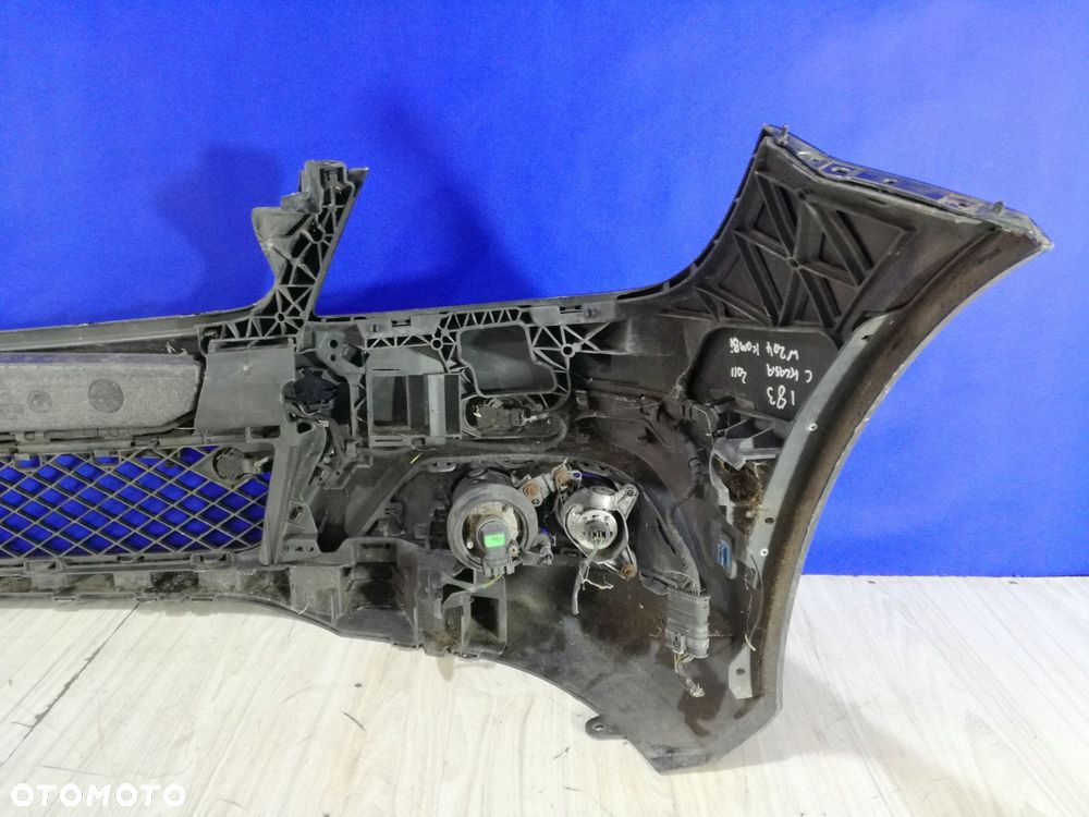 mercedes c klasa w204 lift c183 zderzak przód przedni pdc 11/14 - 7